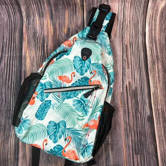 Flamingo Sling Bag - Picture 1 of 9